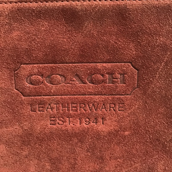 COACH SUEDE WRISTLET - Picture 4 of 15